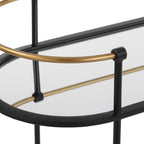 Andre Iron Bar Cart