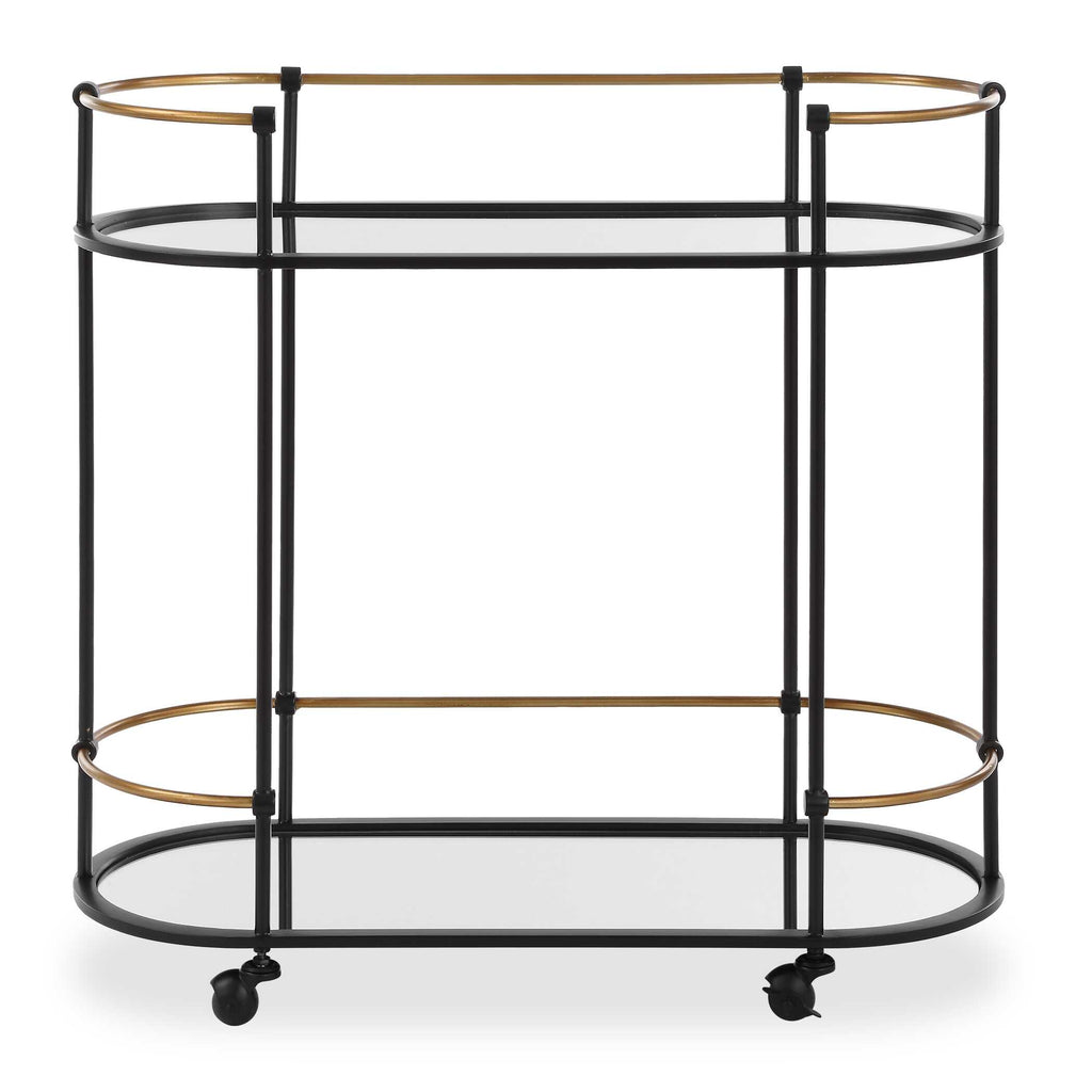 Andre Iron Bar Cart