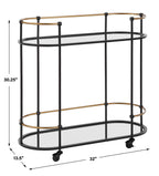 Andre Iron Bar Cart