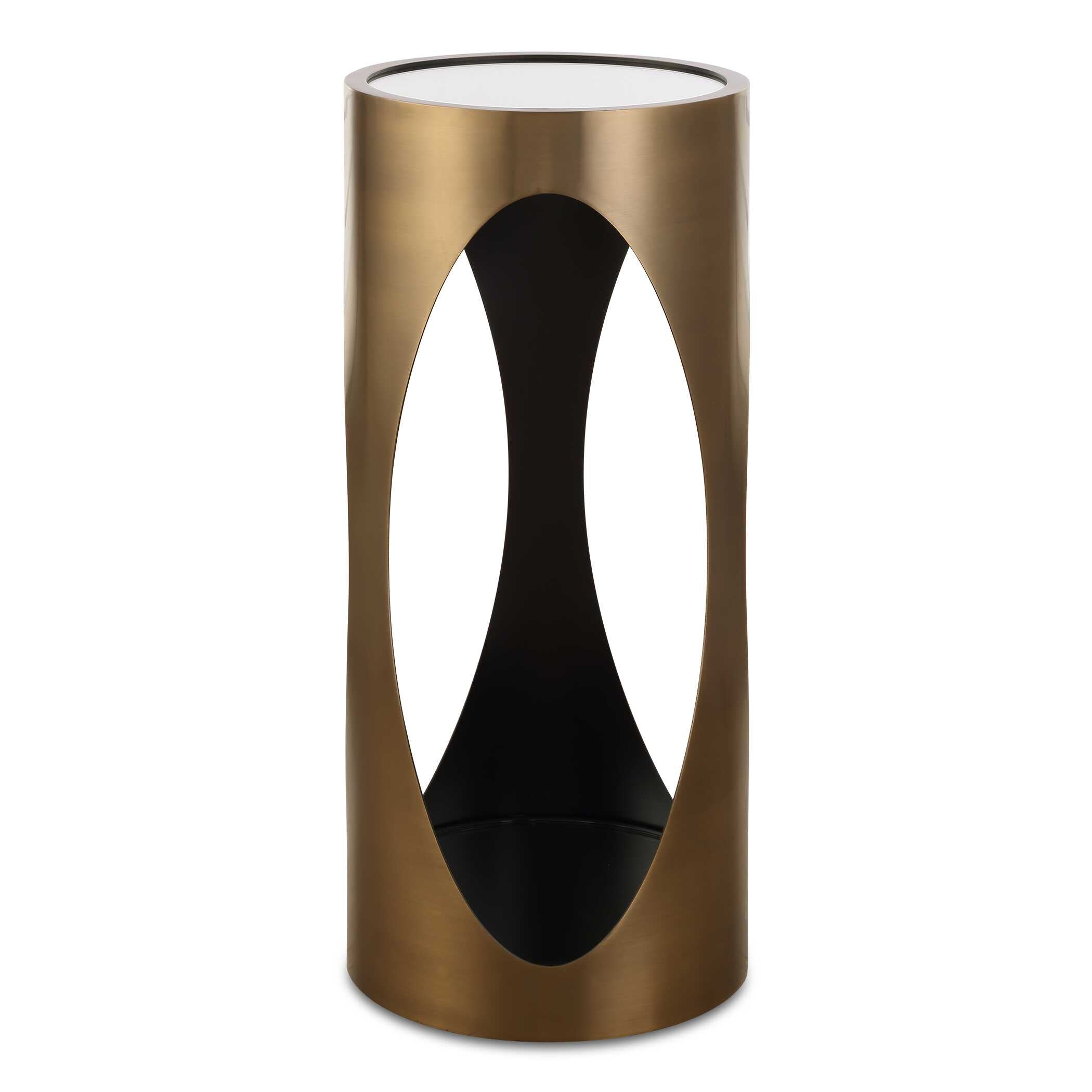 Achilles Brass Drink Table