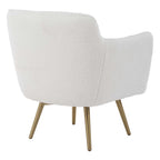 Oasis White Swivel Chair