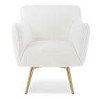 Oasis White Swivel Chair
