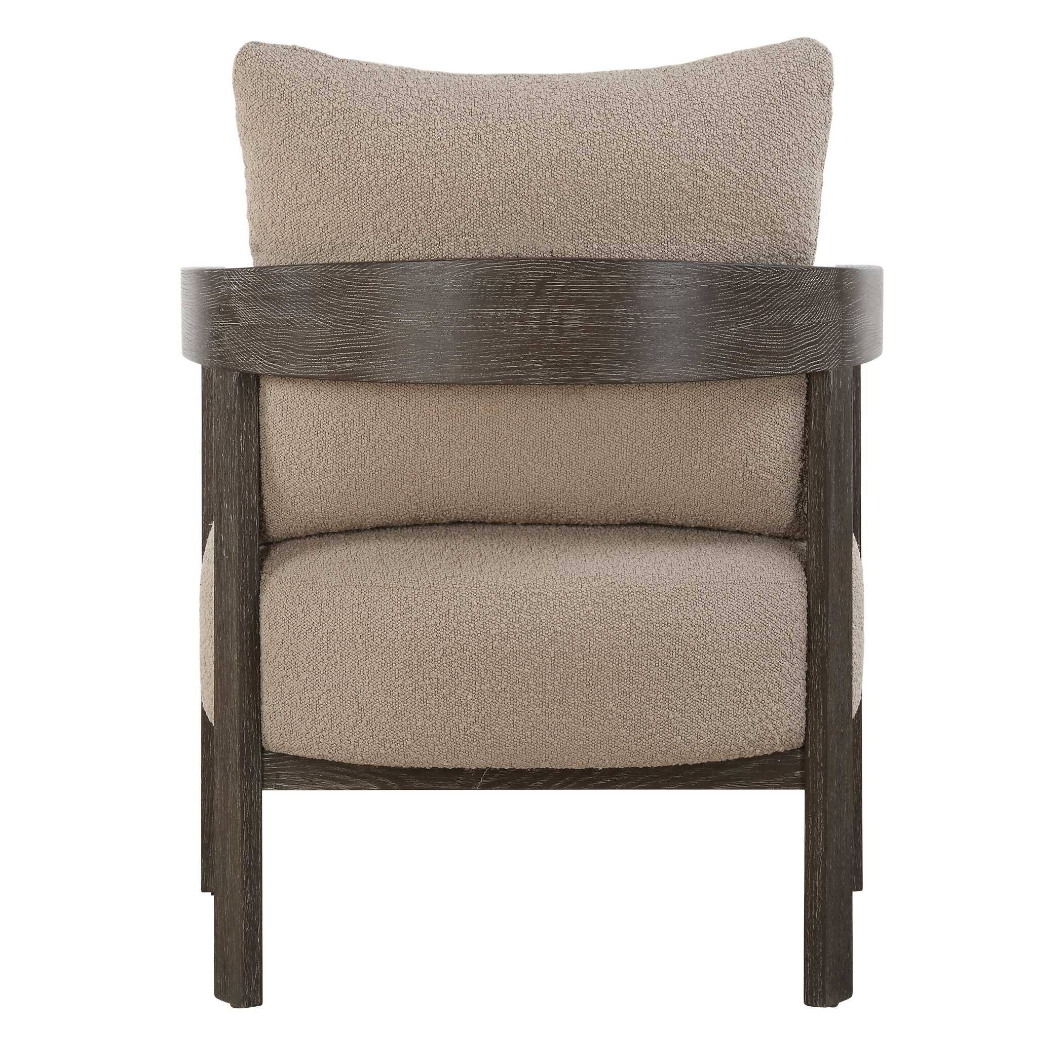 Sienna Sand Fabric Accent Chair
