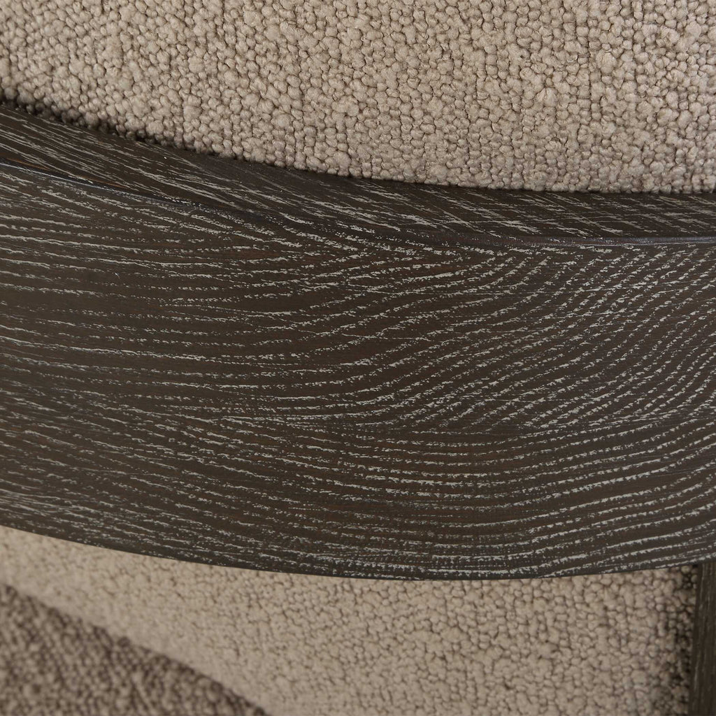 Sienna Sand Fabric Accent Chair