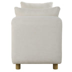 Repose Oversized Ivory Bench