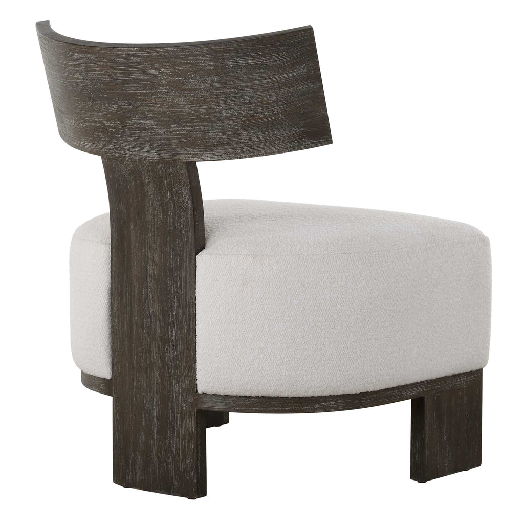 Finlay Dark Walnut Accent Chair