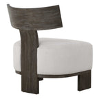 Finlay Dark Walnut Accent Chair