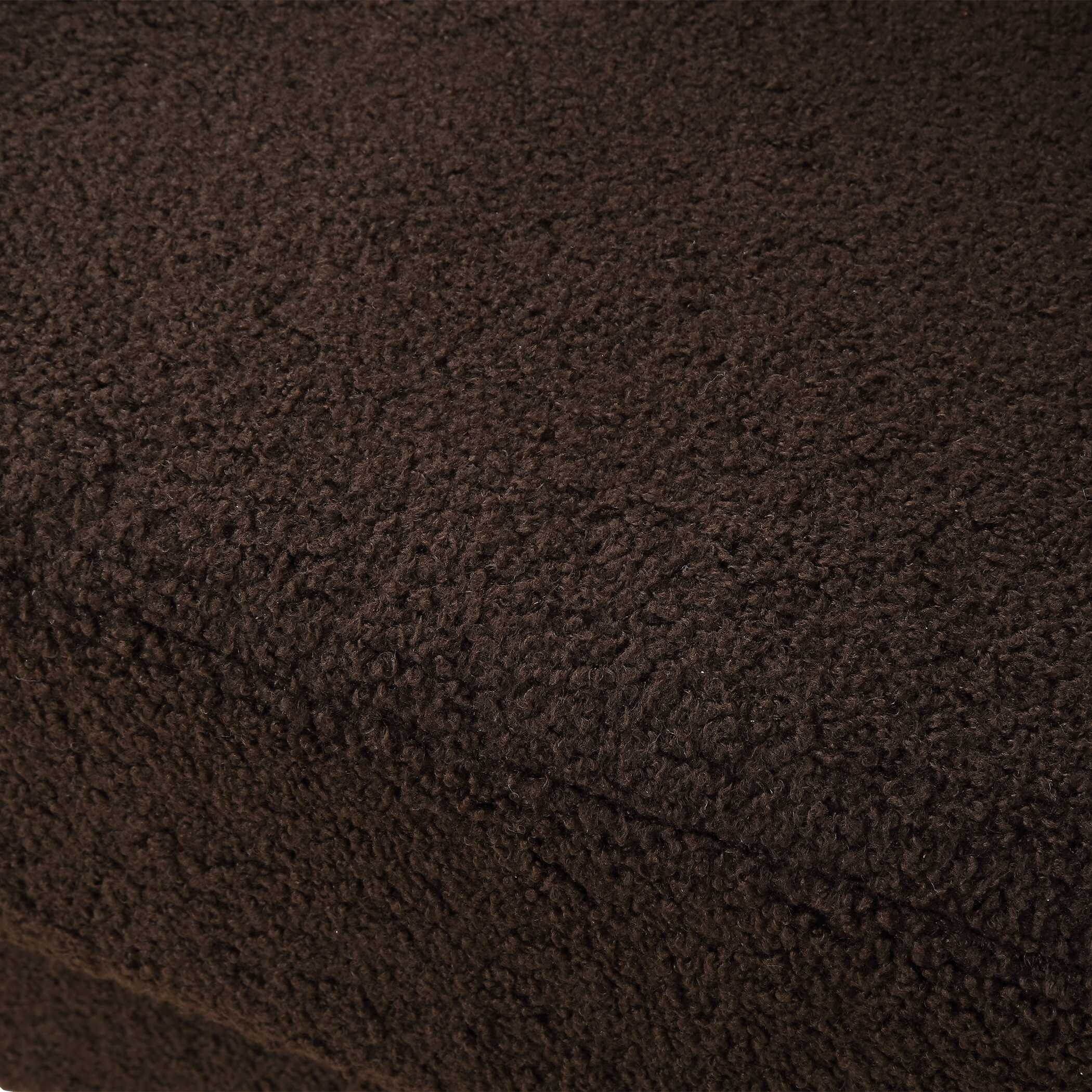 Serpentine Brown Fabric Accent Chair