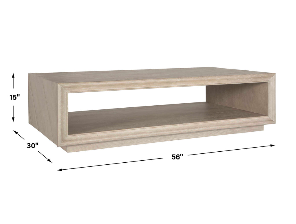 Prism Light Oak Coffee Table