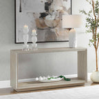 Prism Light Oak Console Table