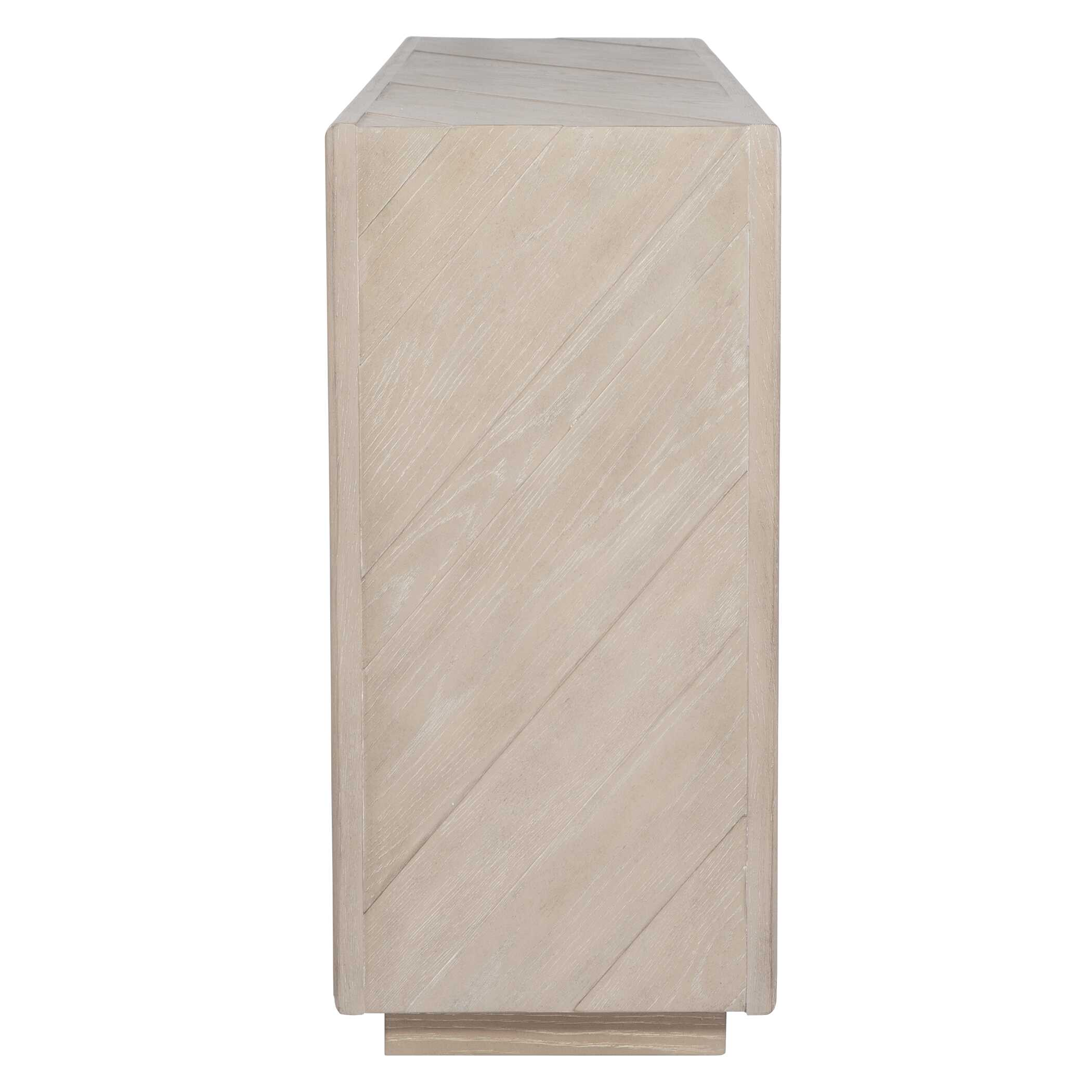 Prism Light Oak Console Table