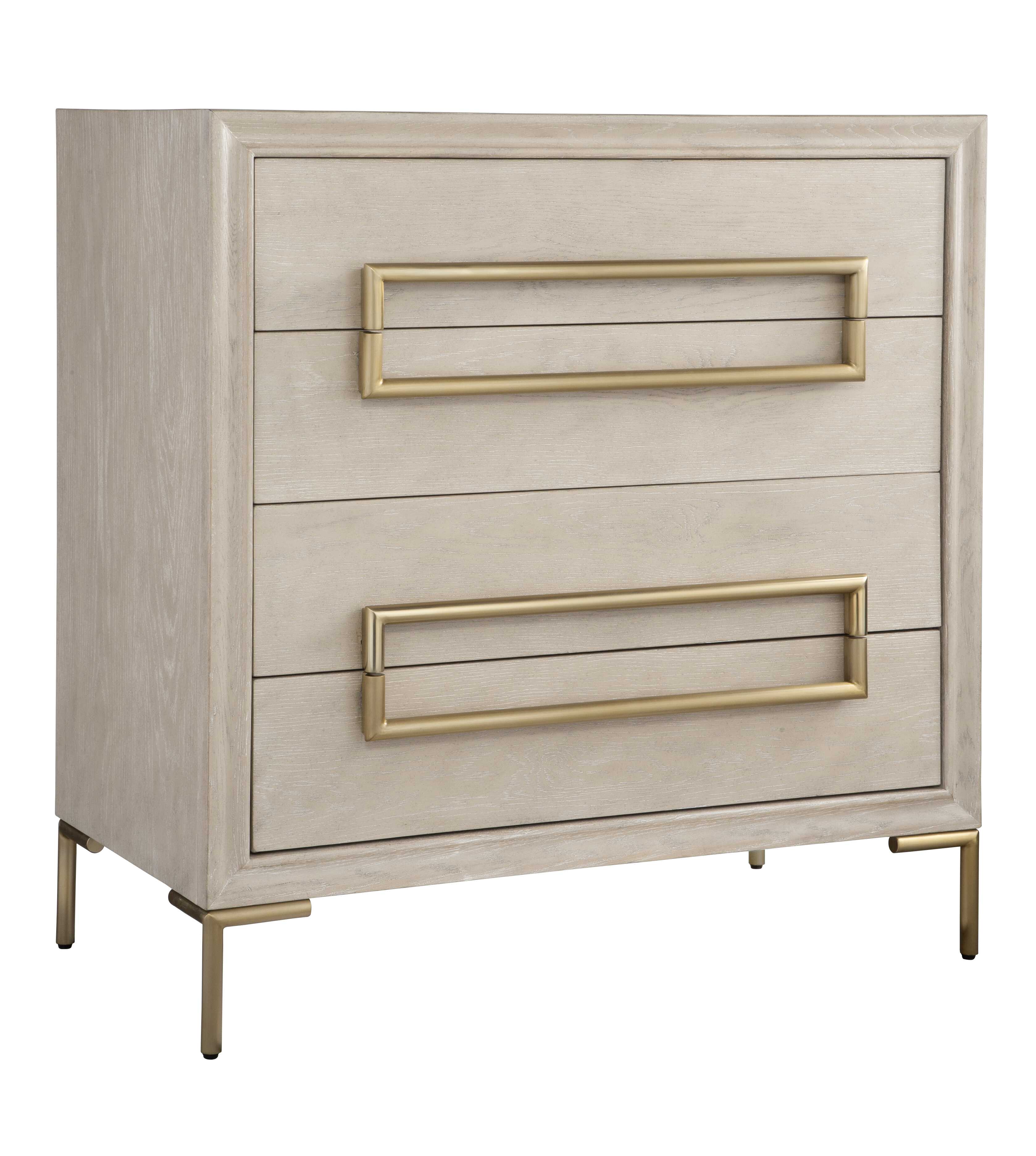 Alessia Light Oak Accent Chest