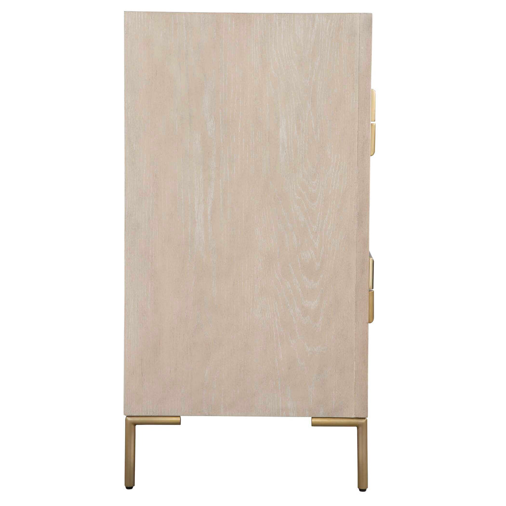 Alessia Light Oak Accent Chest