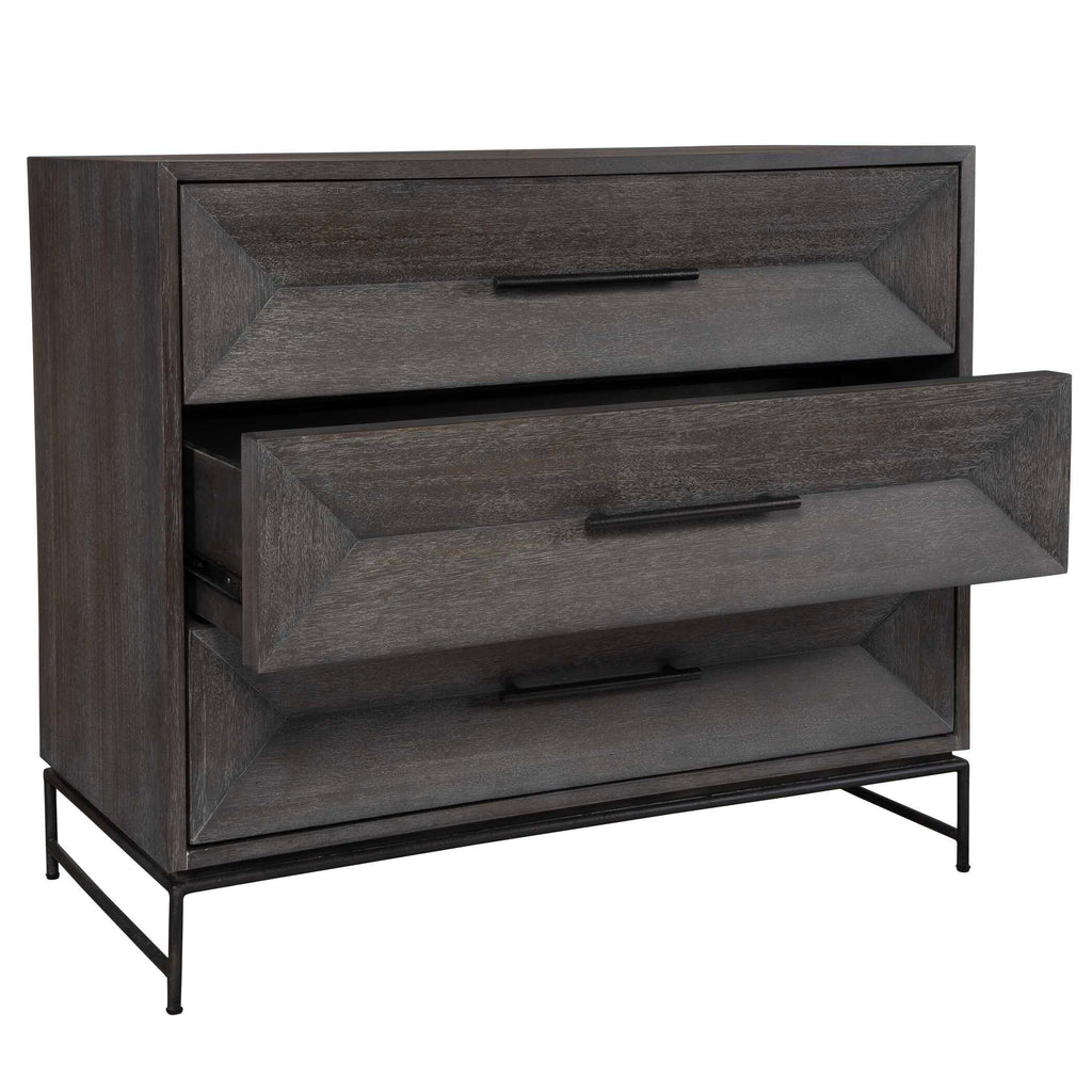 Knox Dark Walnut Accent Chest