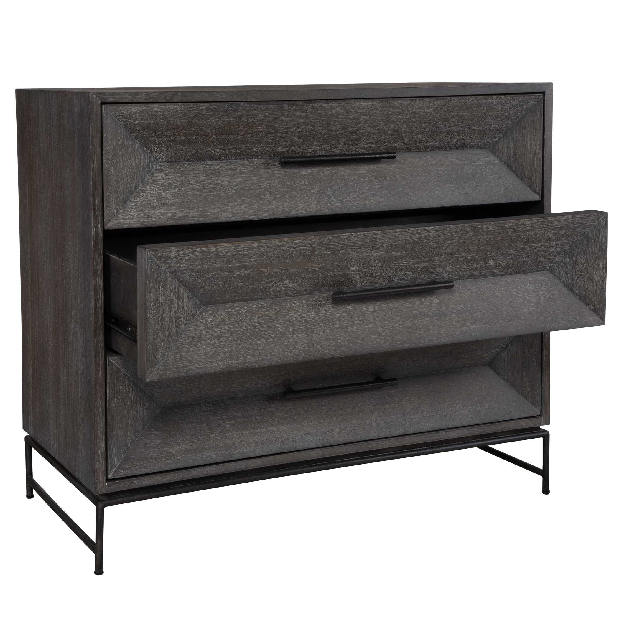 Knox Dark Walnut Accent Chest