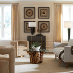 Grounded Modern Swivel Chair