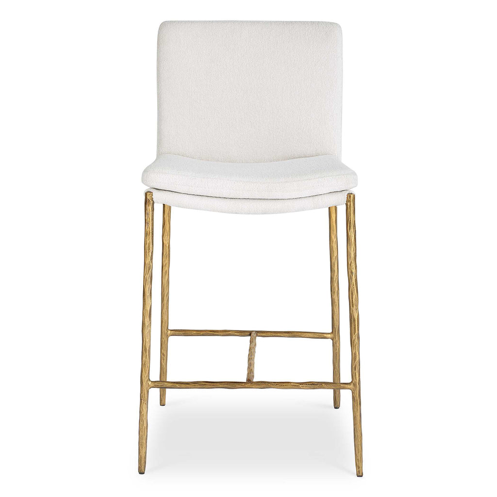 Ascend White Counter Stool