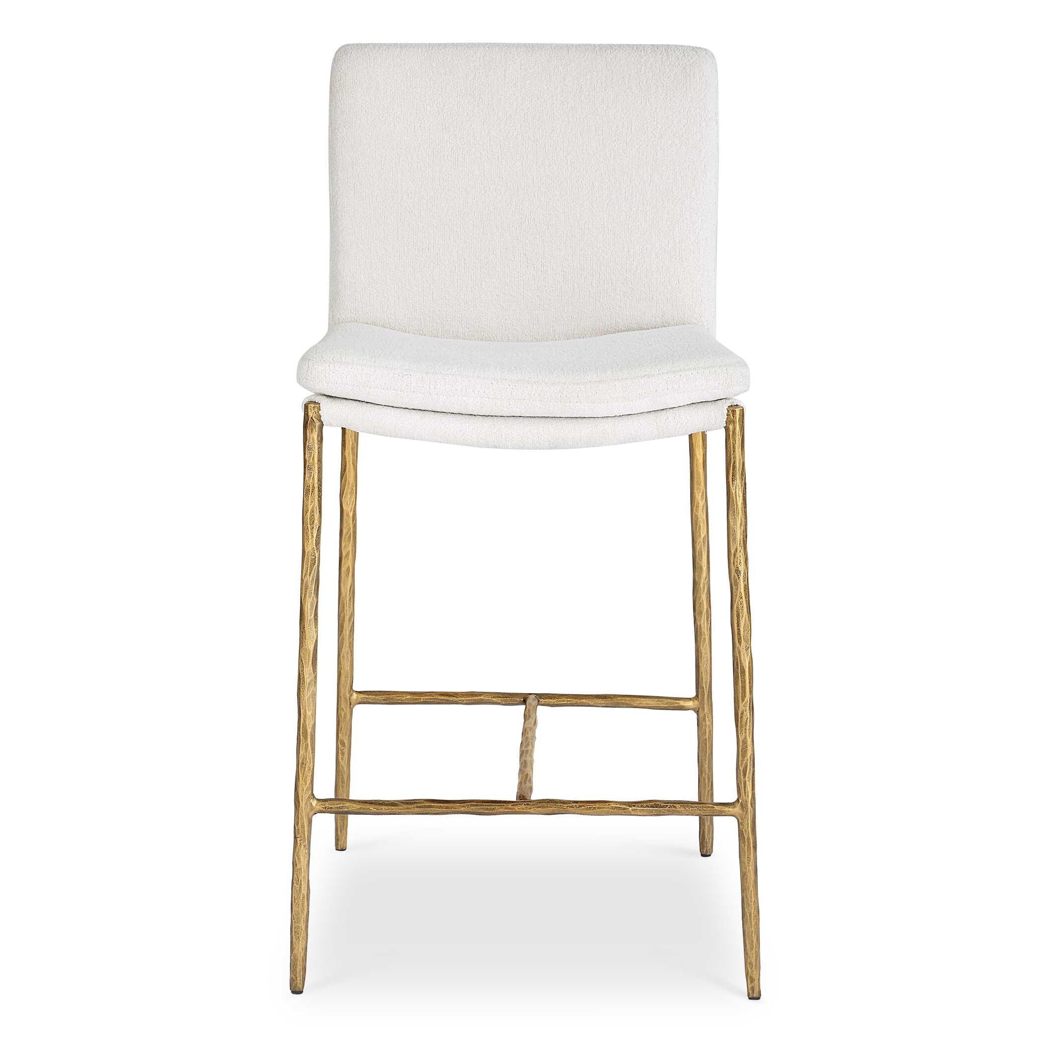 Ascend White Counter Stool