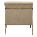 Kashmir Aged Gold Accent Chair