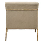 Kashmir Aged Gold Accent Chair