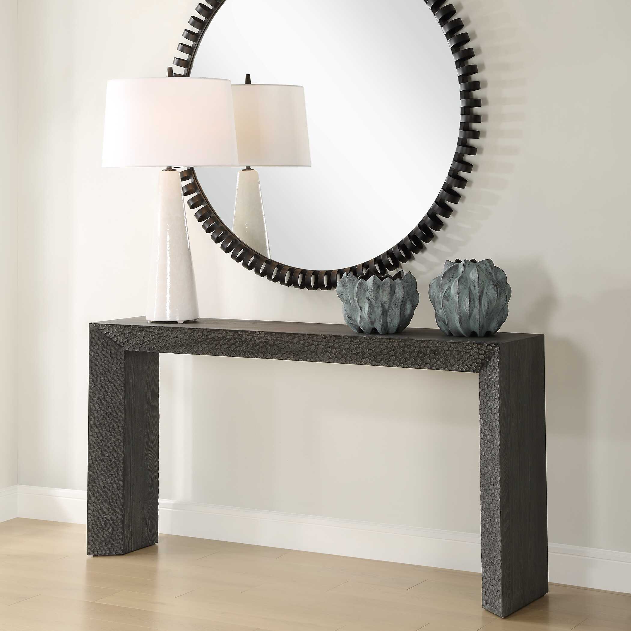 Thoreau Ebony Console Table