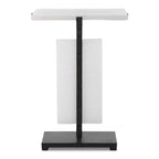 Elements Bubble Glass Accent Table