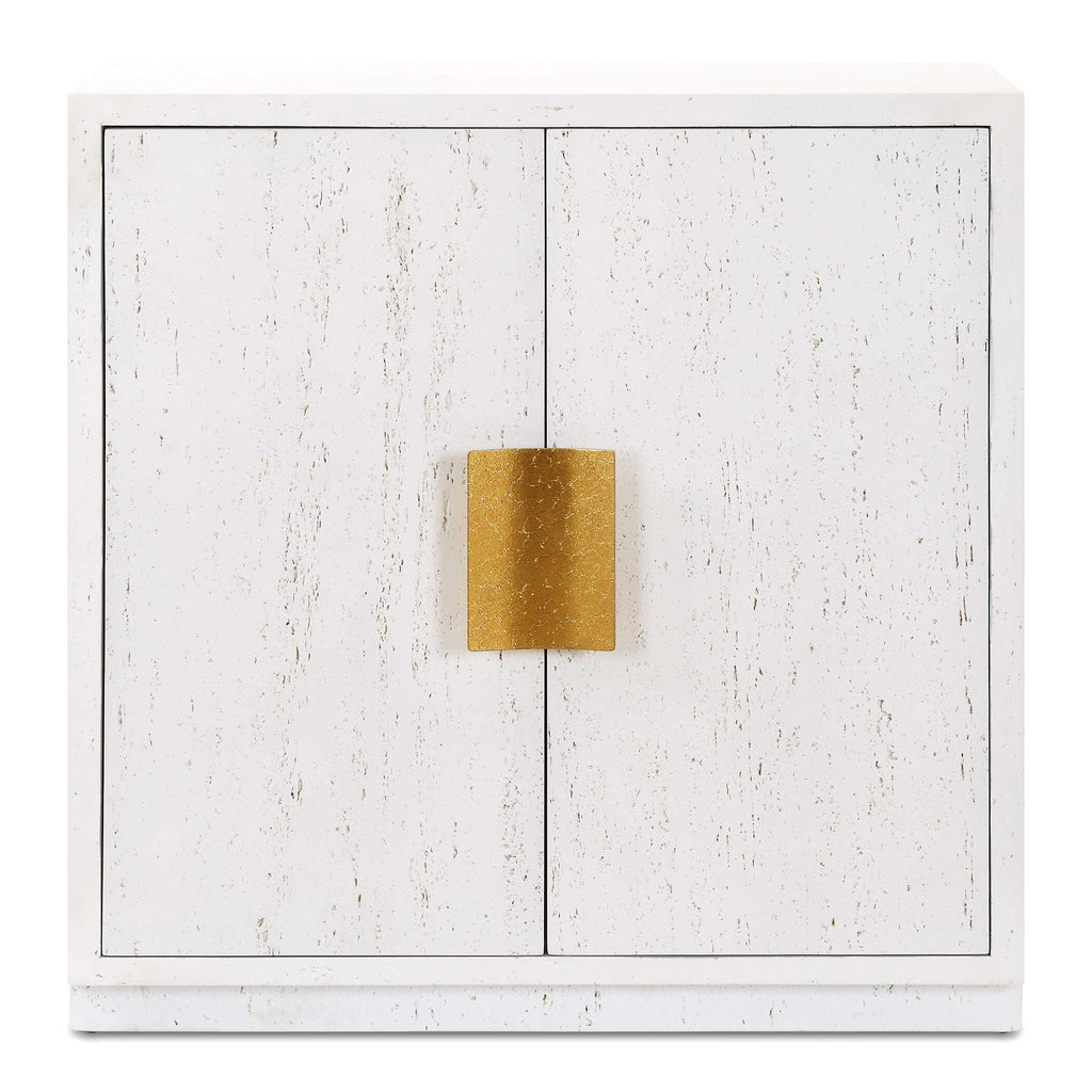 Emma 2 Door White Cabinet