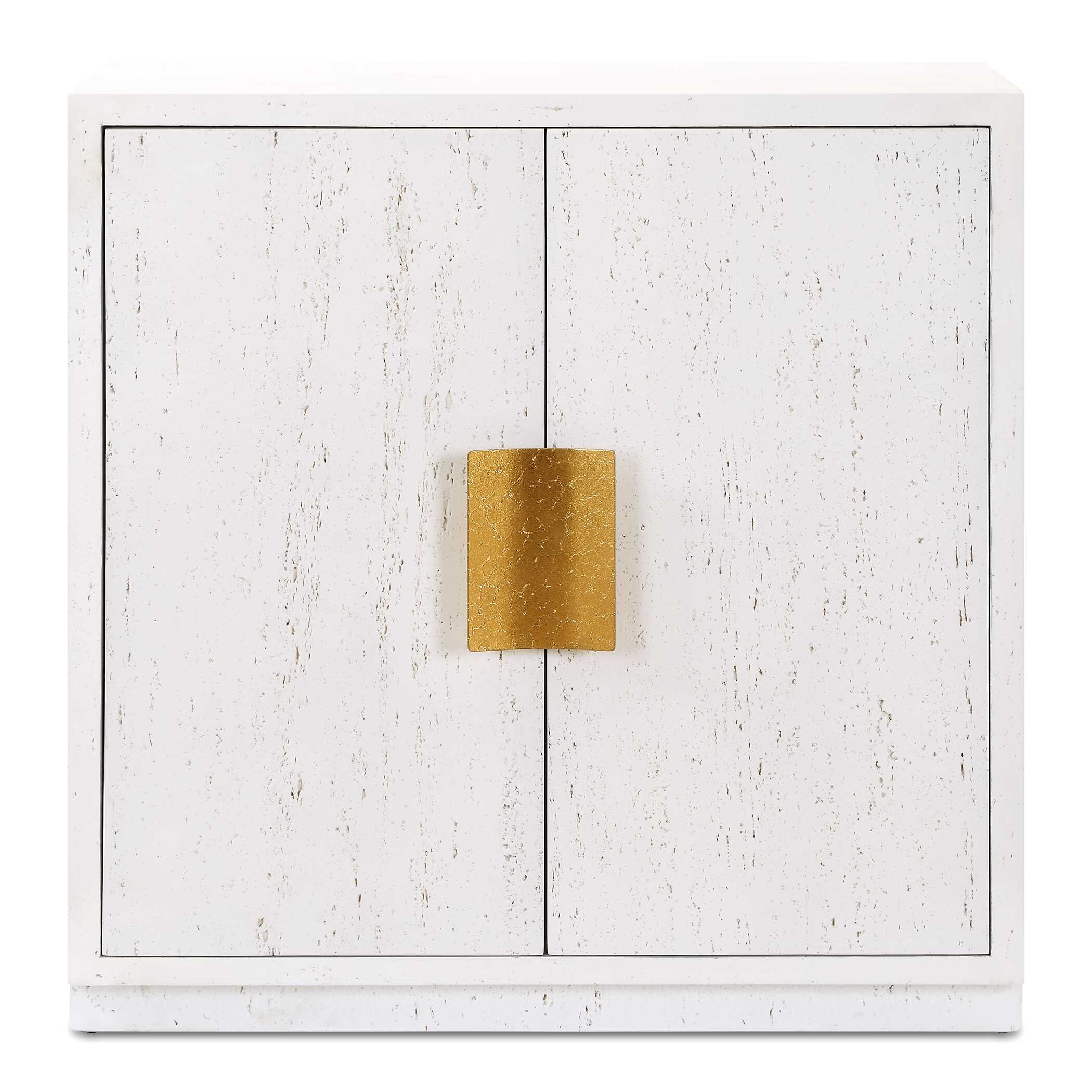 Emma 2 Door White Cabinet