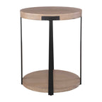 Palisade Natural Round Side Table