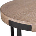 Palisade Natural Round Side Table