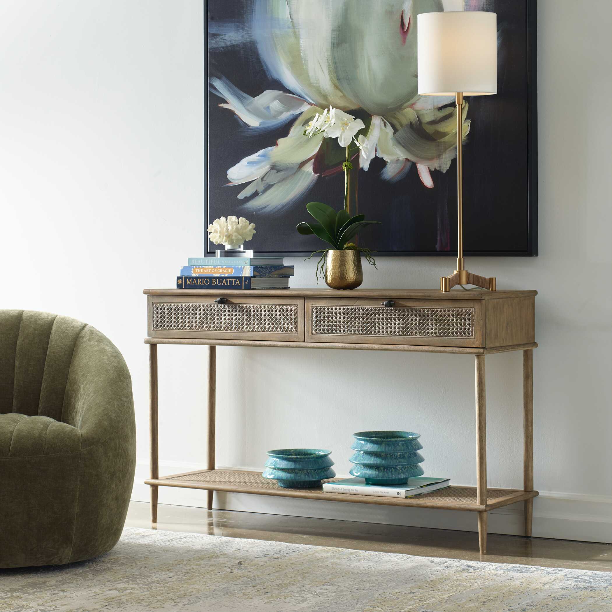 Coast Rattan Console Table