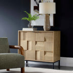 Lorenzo Geometric 2 Door Cabinet