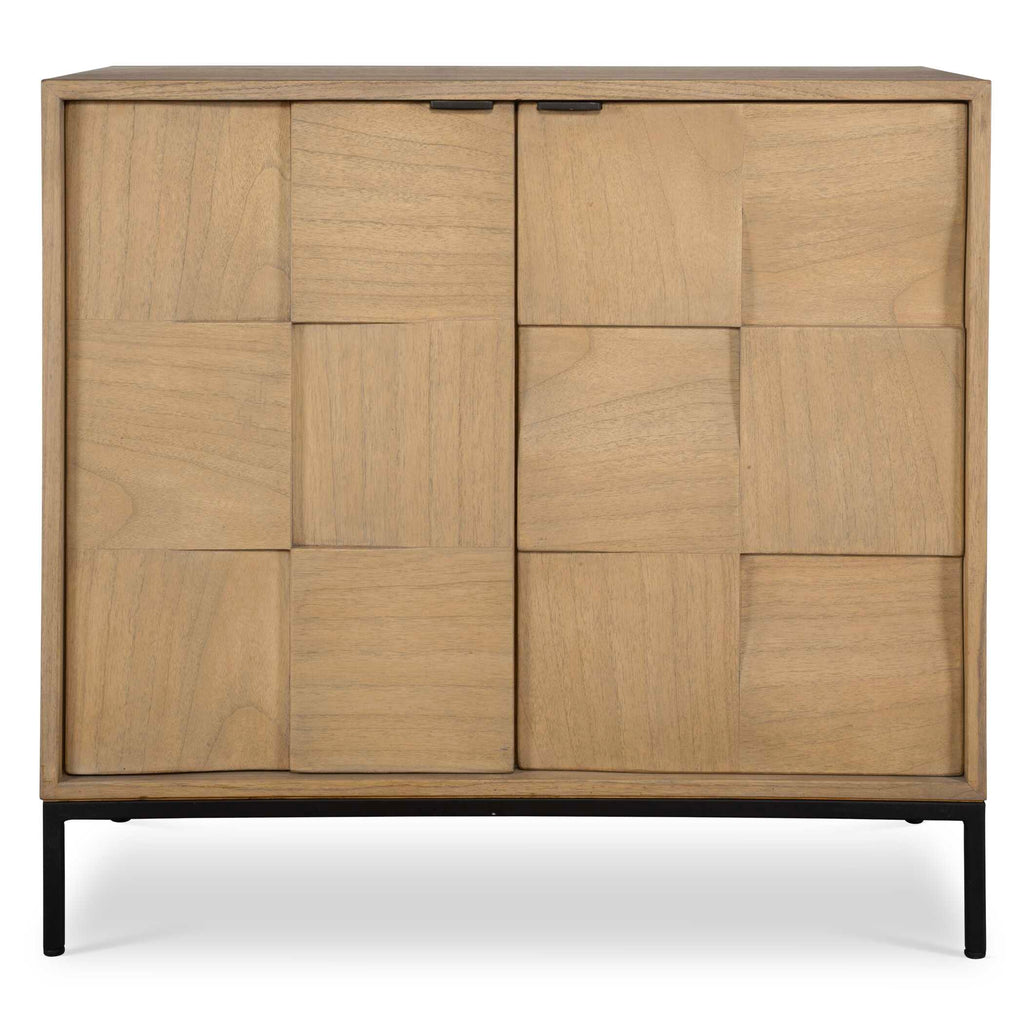 Lorenzo Geometric 2 Door Cabinet