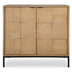 Lorenzo Geometric 2 Door Cabinet