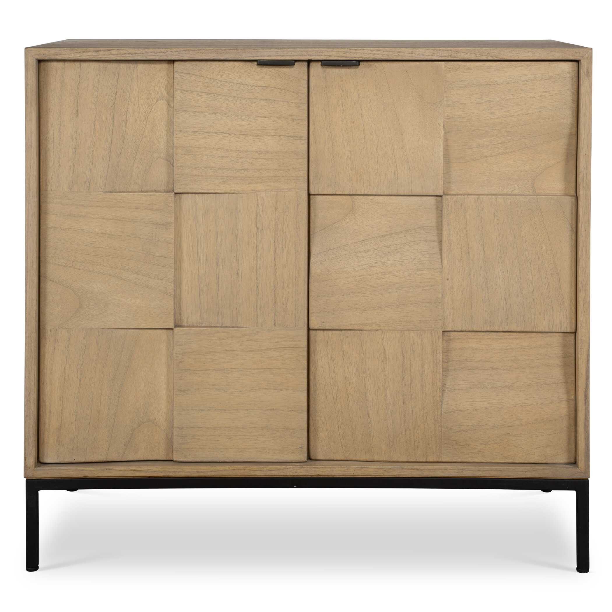 Lorenzo Geometric 2 Door Cabinet