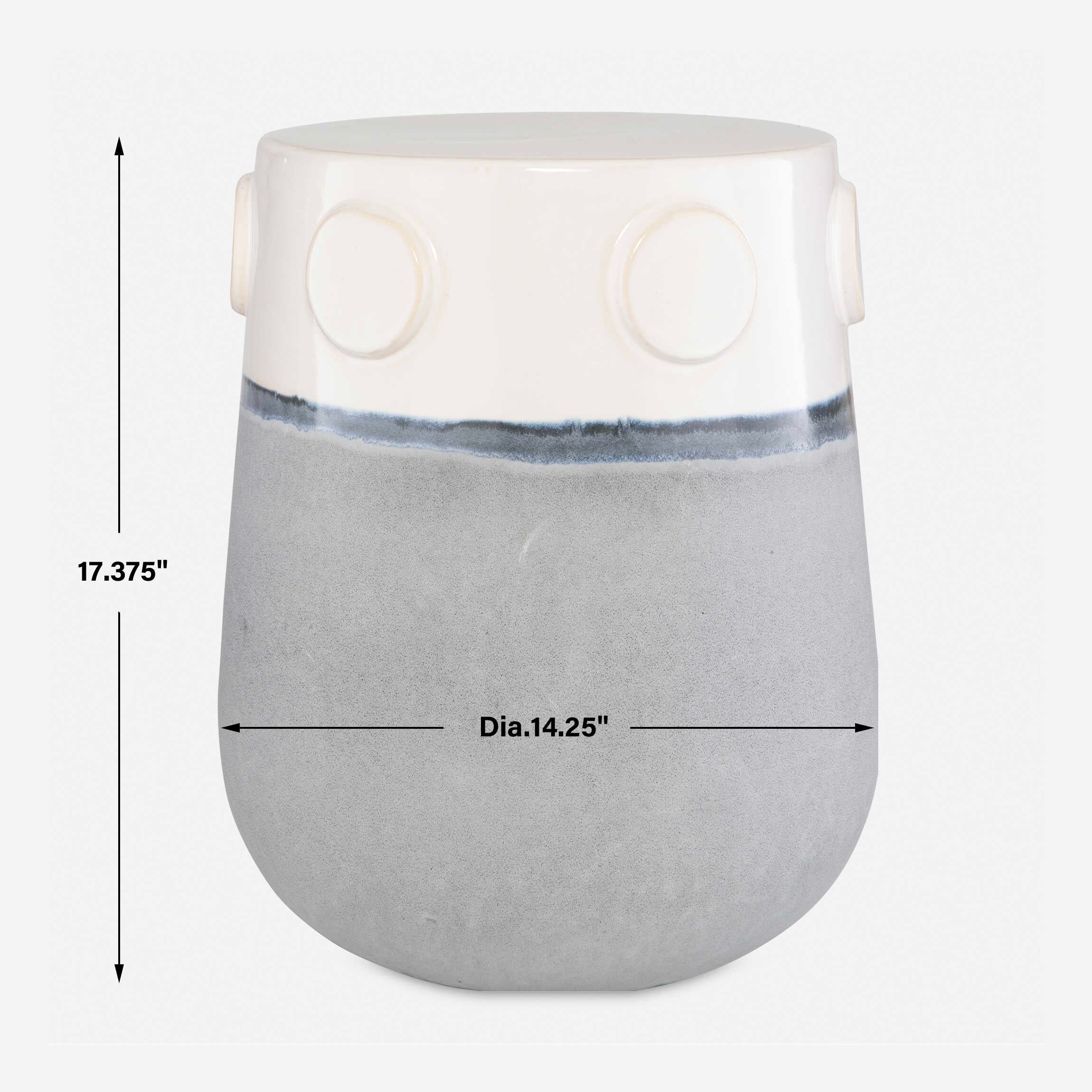 Mulvane Ceramic Garden Stool