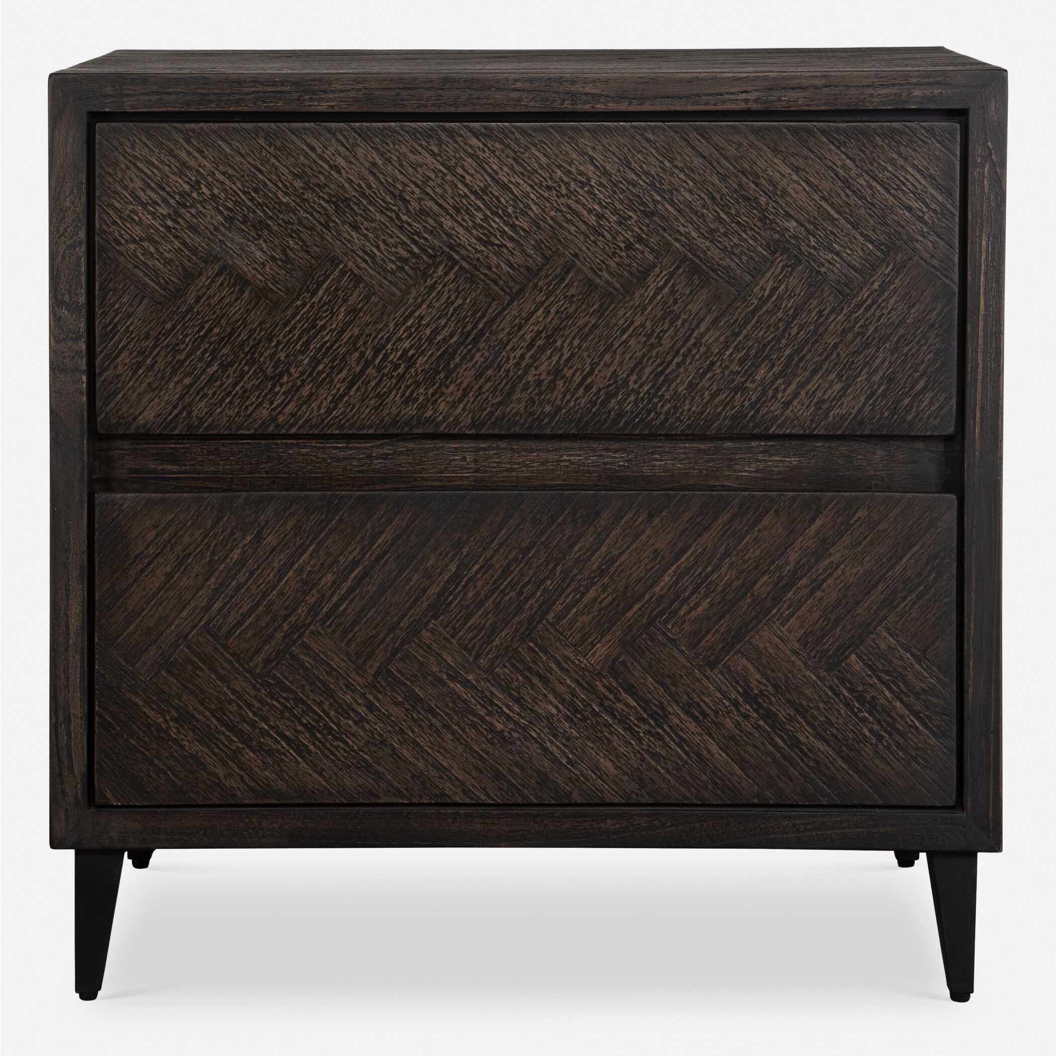 Abba Herringbone Accent Chest