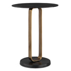Aperture Brass Accent Table