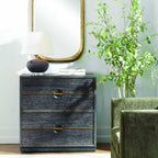 Besos 4 Drawer Walnut Chest