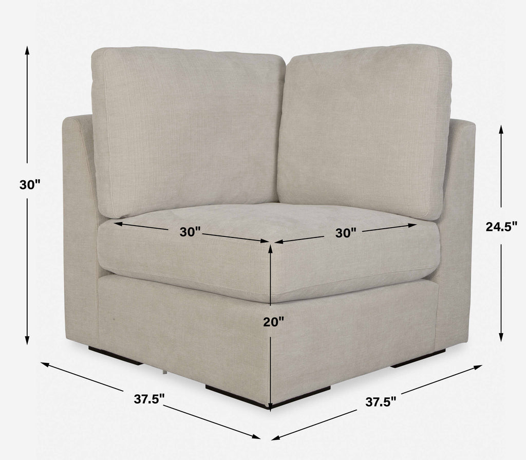 Refuge Sand Corner Sofa