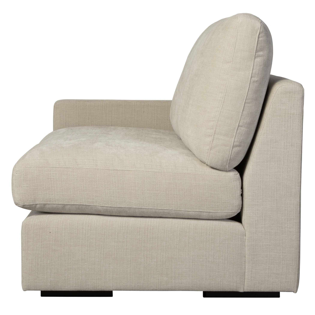 Refuge Sand Left Arm Facing Sofa