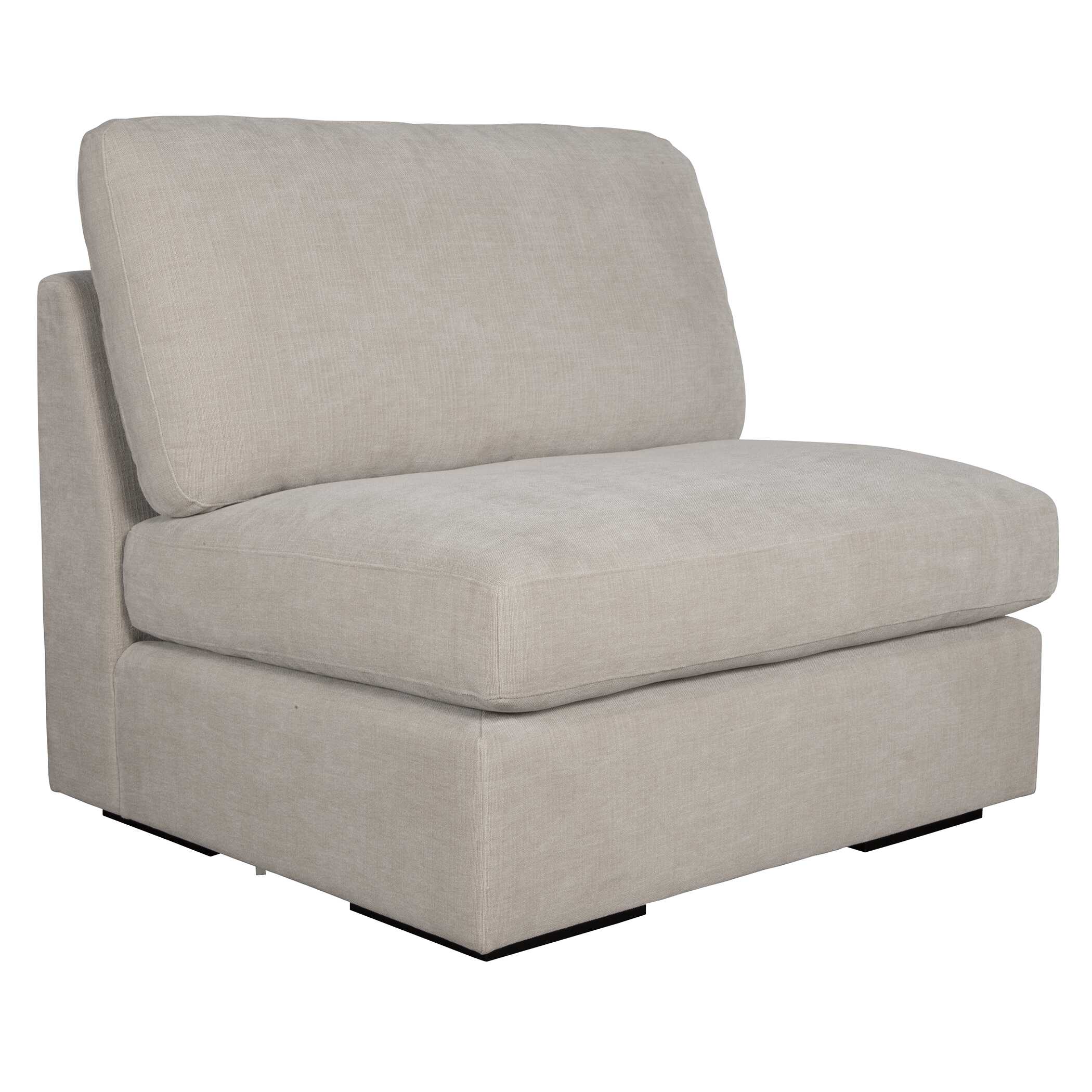 Refuge Armless Sand Sofa