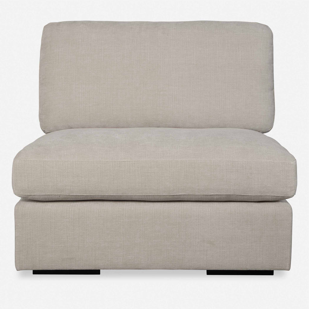 Refuge Armless Sand Sofa