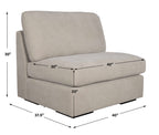 Refuge Armless Sand Sofa