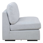 Refuge Armless Cloud Blue Sofa