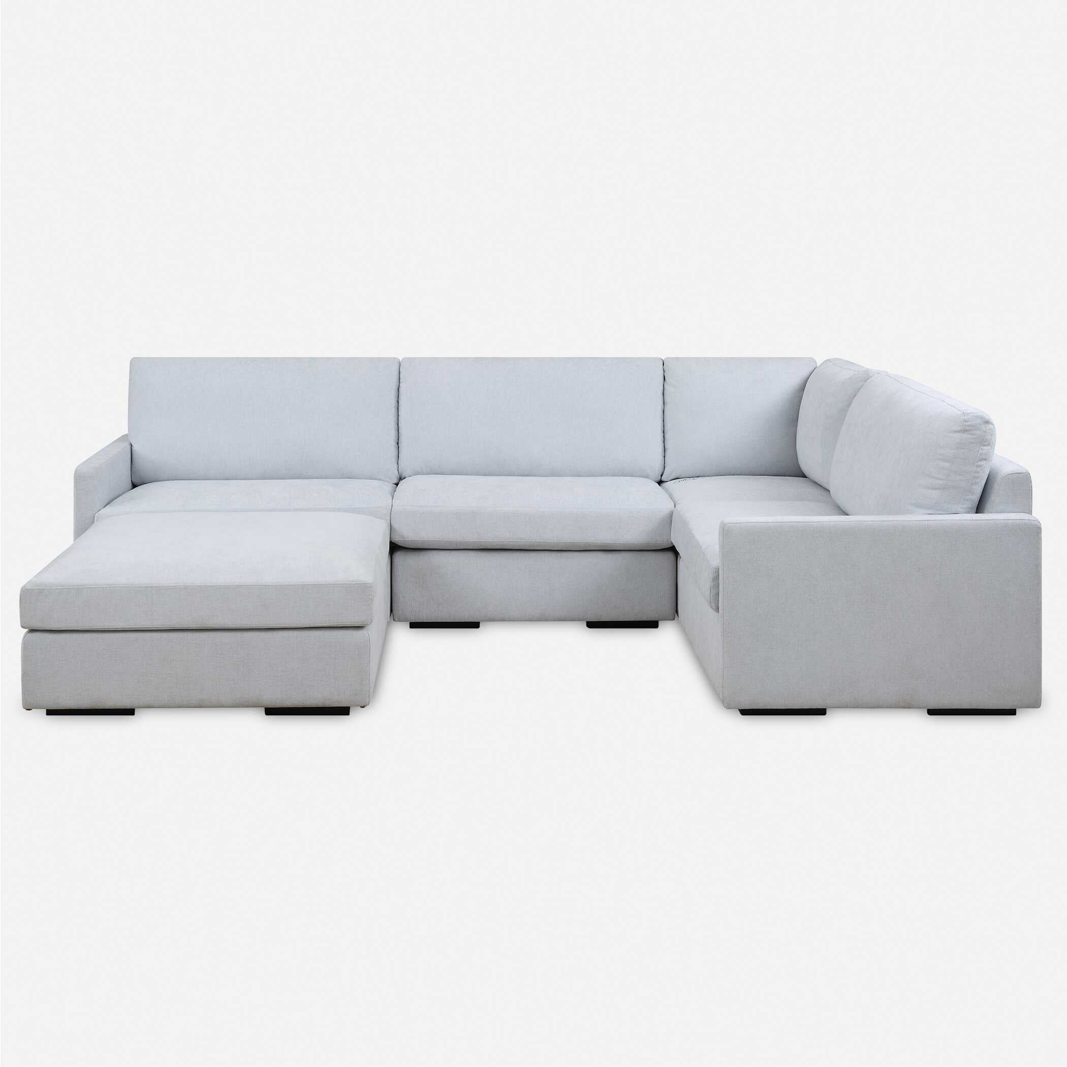 Refuge Armless Cloud Blue Sofa