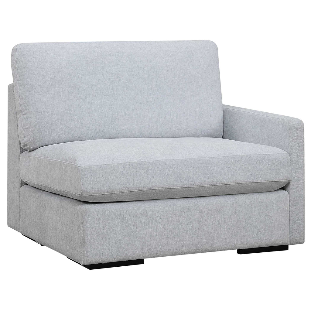 Refuge Cloud Blue Right Arm Facing Sofa