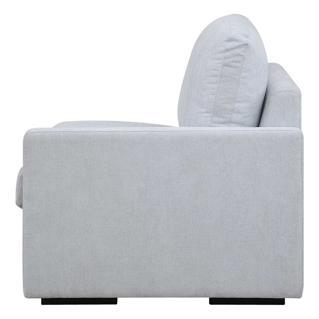 Refuge Cloud Blue Right Arm Facing Sofa