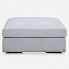 Refuge Cloud Blue Sofa Ottoman