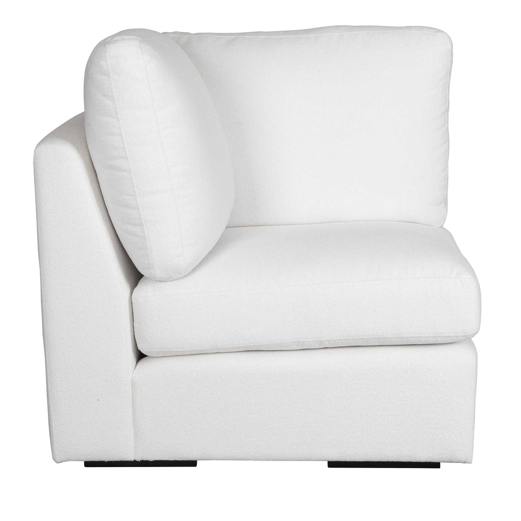 Refuge Arctic White Corner Sofa